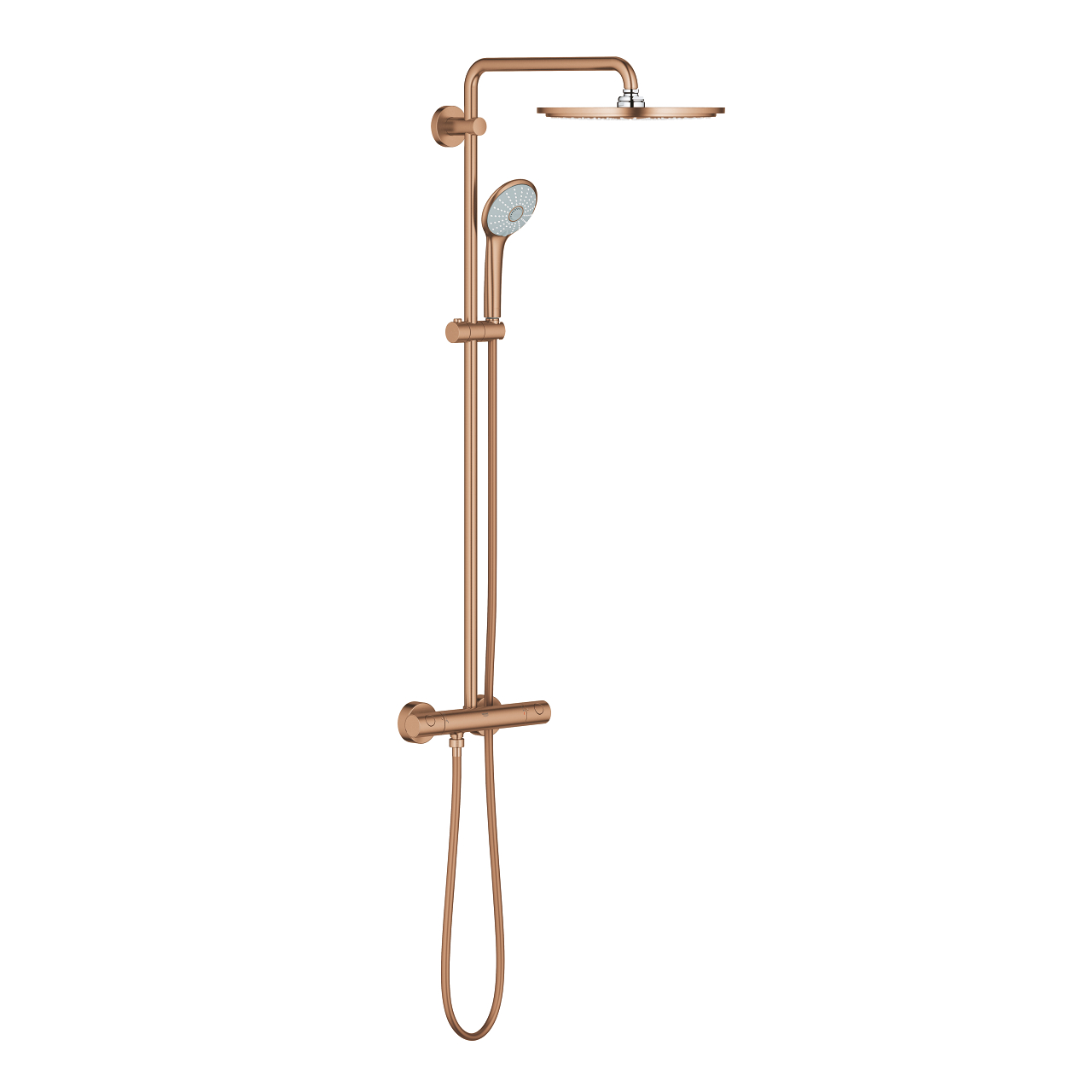 USPONSKI TUŠ GROHE EUPHORYA SYSTEM 310 TERMOSTATSKI BRUSHED WARM SUNSET